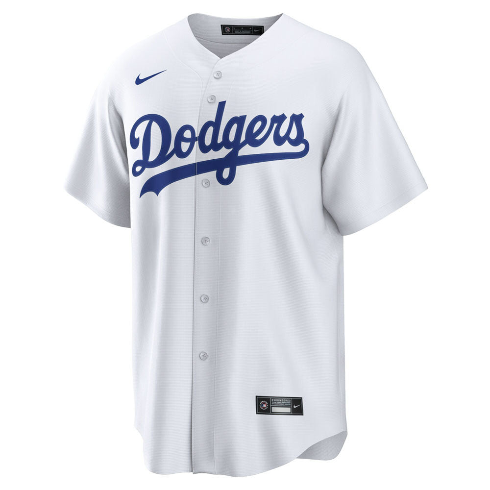 Men's Los Angeles Dodgers Cody Bellinger Home Player Name Jersey - White